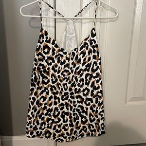 J. Crew leopard print top